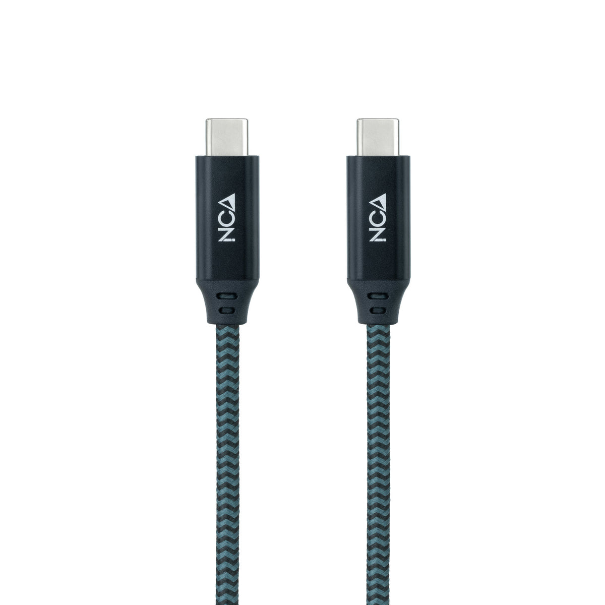 Nanocable 10.01.4301-L150-COMB cable USB USB4 Gen 2x2 1,5 m USB C 20 Gbit/s Verde azulado, Negro, Gris (3)