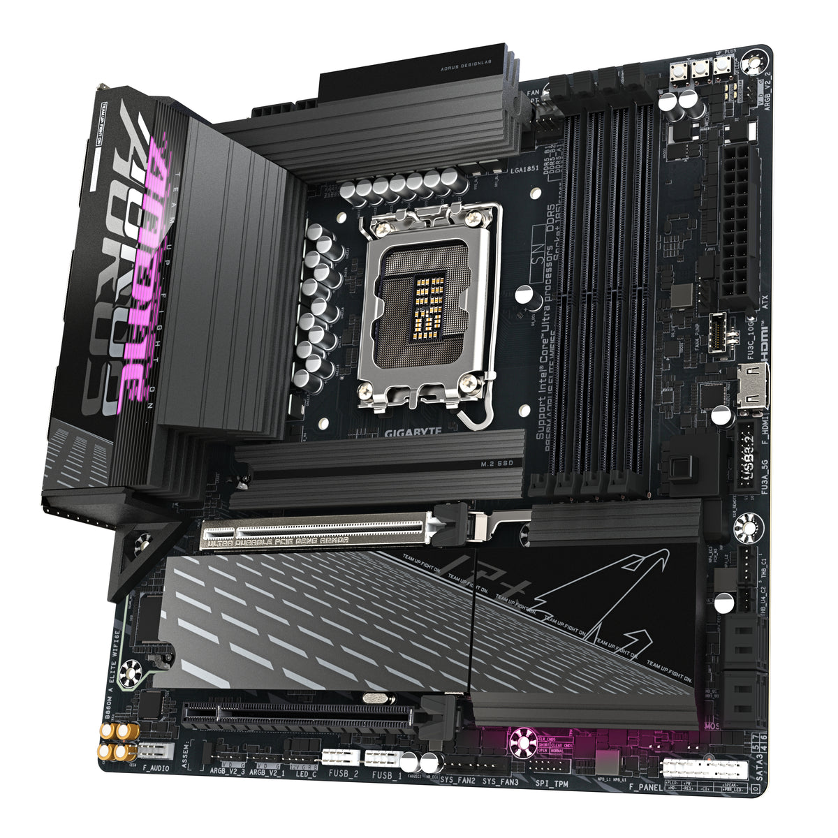 GIGABYTE B860M AORUS ELITE WIFI6E Intel B860 LGA 1851 (Socket V1) micro ATX (5)