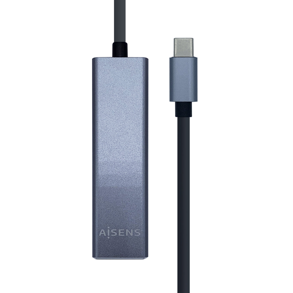 AISENS A109-0396 hub de interfaz USB 3.2 Gen 1 (3.1 Gen 1) Type-C Gris (2)