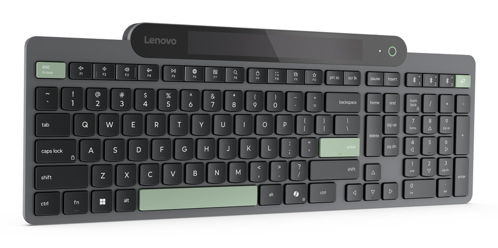Lenovo 4Y41R69515 teclado Hogar / Oficina Bluetooth Belga, Francés Negro, Verde (6)