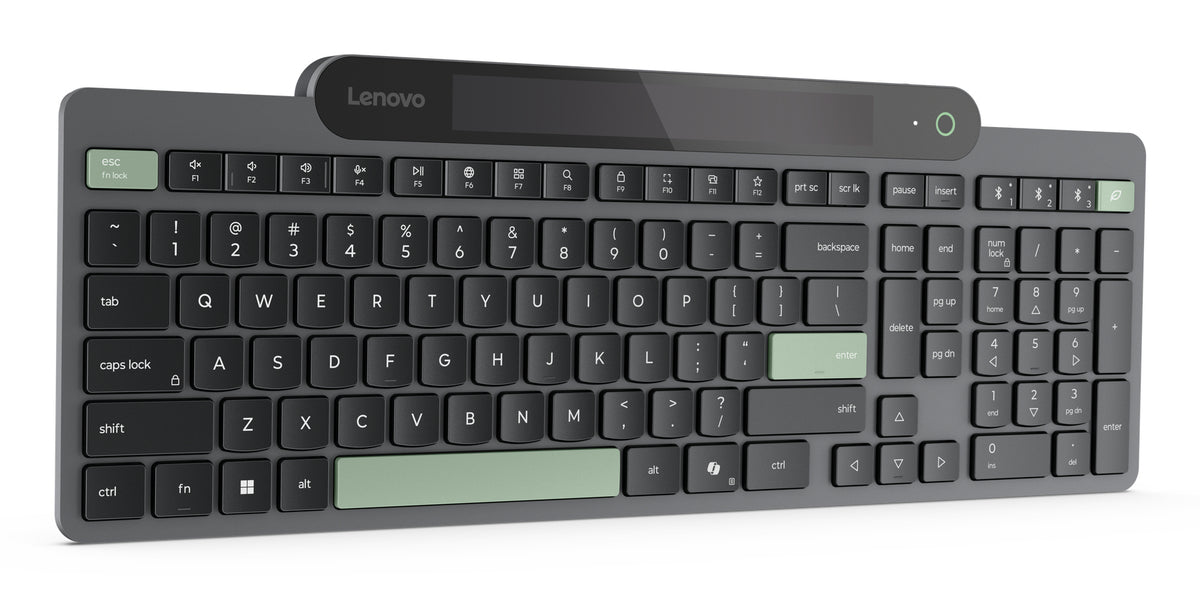 Lenovo 4Y41R69515 teclado Hogar / Oficina Bluetooth Belga, Francés Negro, Verde (6)