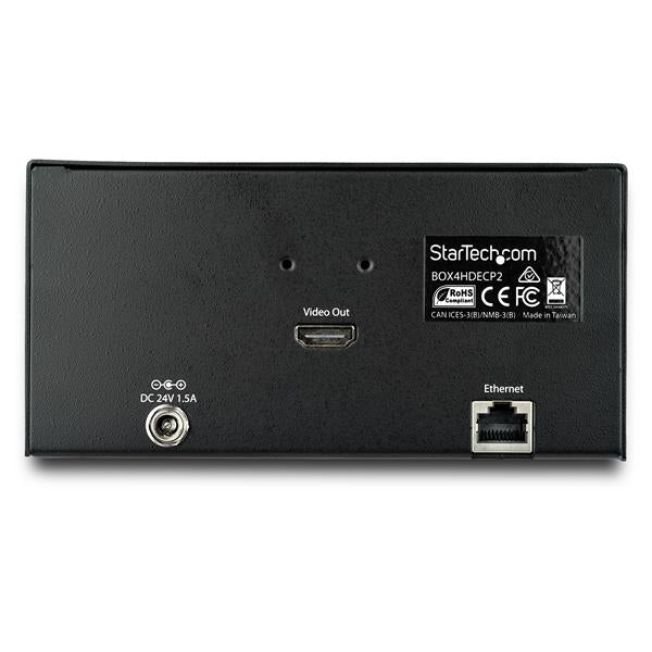 StarTech.com BOX4HDECP2 puente de conferencia AV 3840 x 2160 Pixeles Ethernet