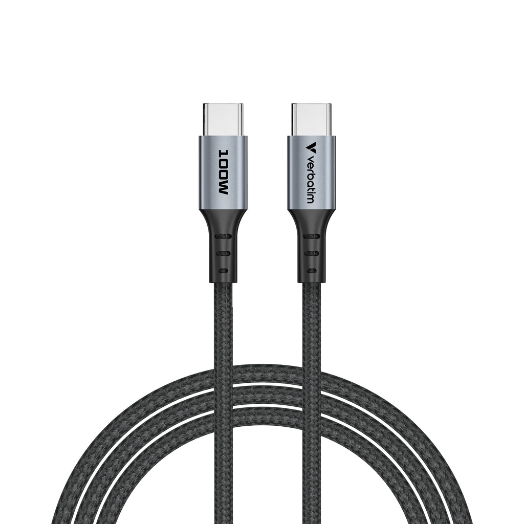 Verbatim 31846 cable USB USB 2.0 1,2 m USB C 0,48 Gbit/s 100 W Negro (4)