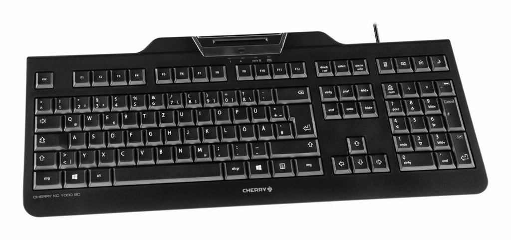 CHERRY JK-A0100US-2 teclado Mantenimiento USB QWERTY Inglés de EE. UU. Negro (2)
