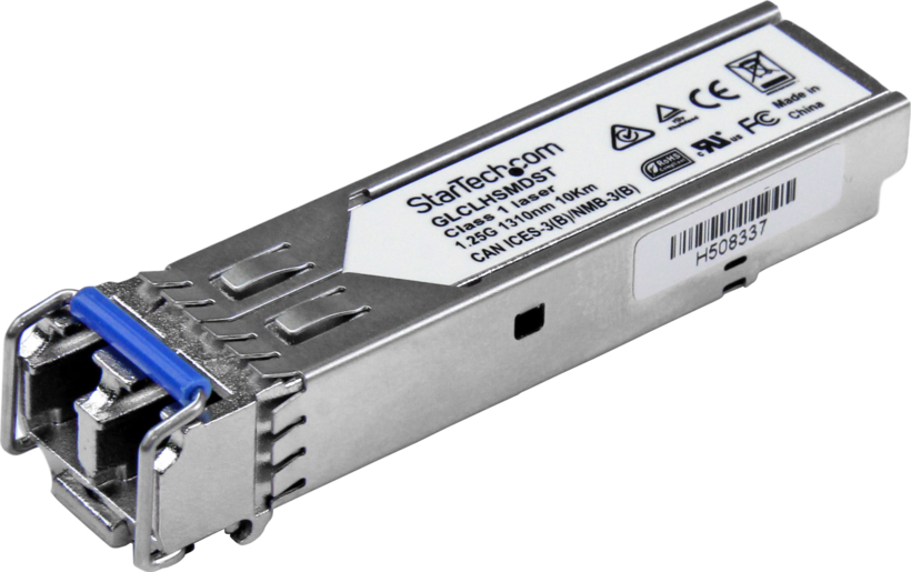 Startech - 1000BASE-LX/LH, Monomodo 1GbE, SFP Ethernet Gigabit 1Gb, LC, 10km