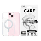 PanzerGlass CARE™ by ® Case Transparent w. Silver Kickstand & MagSafe iPhone 15 funda para teléfono móvil 15,5 cm (6.1") Transparente (2)