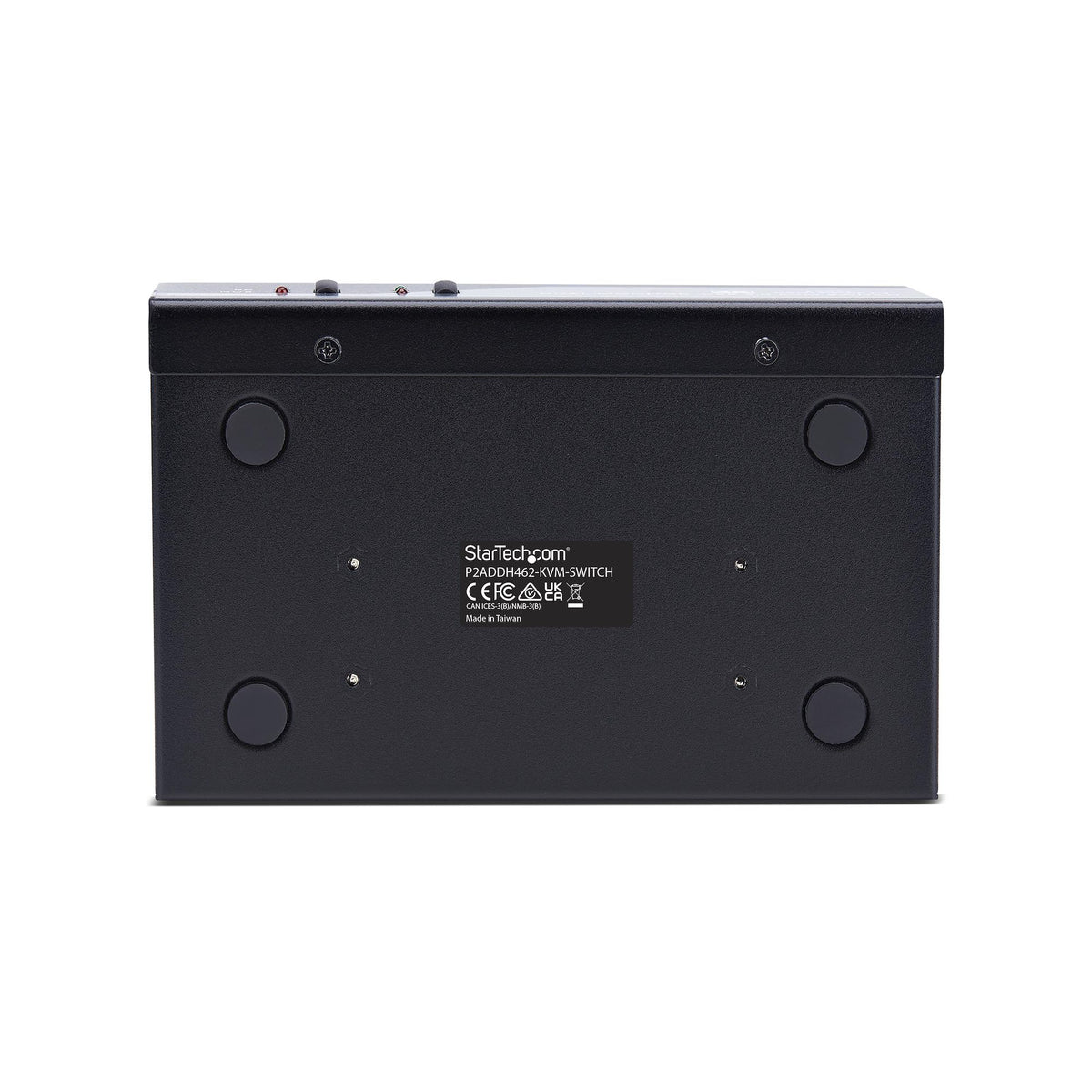 StarTech.com P2ADDH462-KVM-SWITCH interruptor KVM Negro