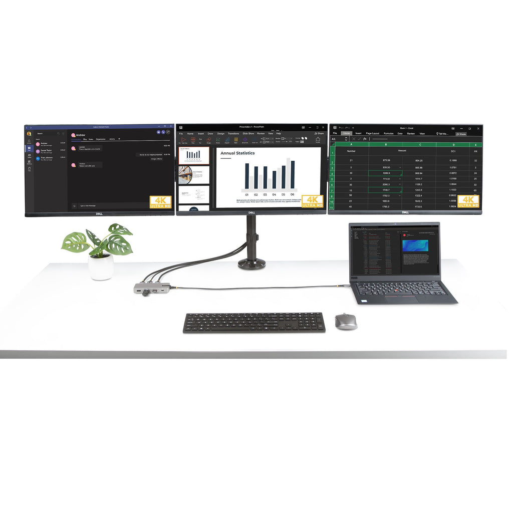 StarTech.com 117B-USBC-MULTIPORT base para portátil y replicador de puertos Alámbrico USB 3.2 Gen 2 (3.1 Gen 2) Type-C Gris (6)