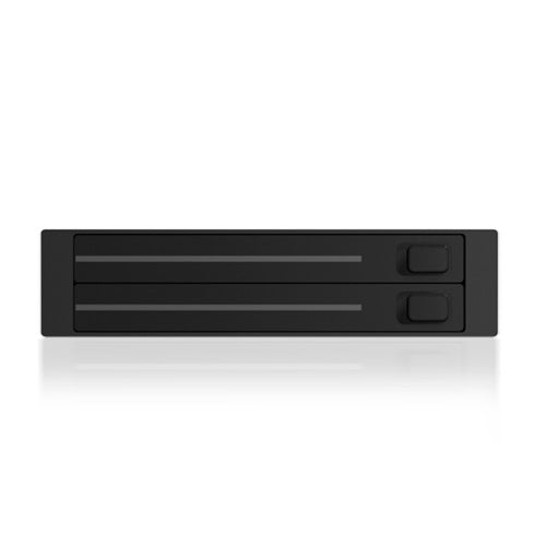ICY BOX IB-2223StS 8,89 cm (3.5") Panel embellecedor frontal Negro (4)