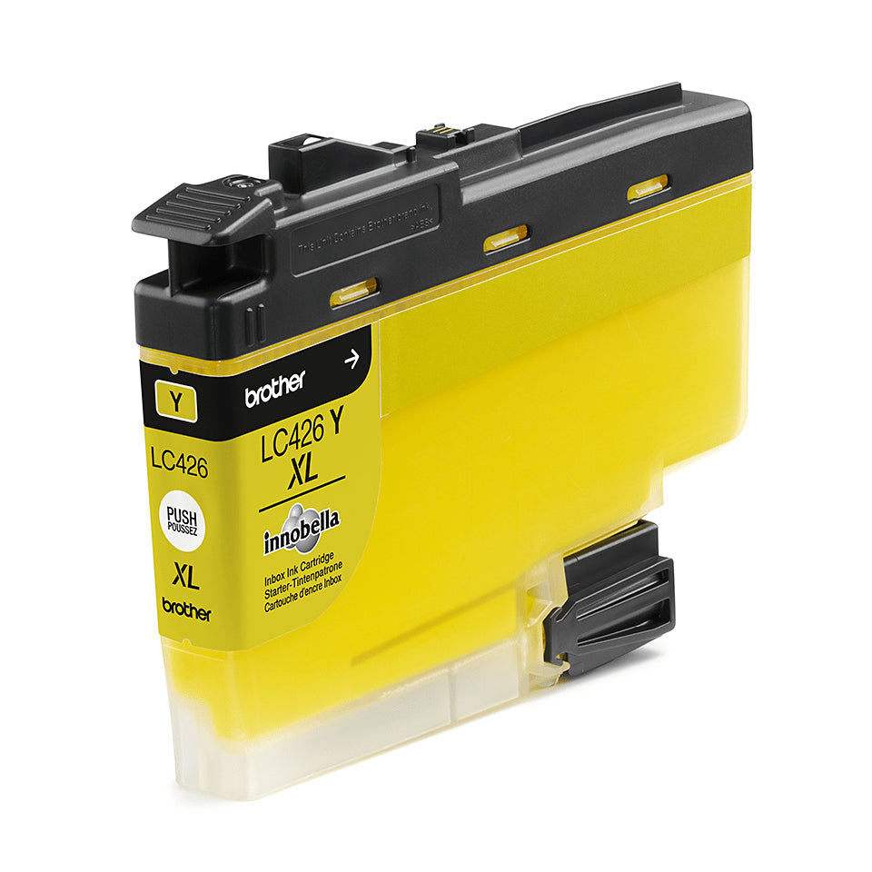 Brother LC-426XLY cartucho de tinta 1 pieza(s) Original Alto rendimiento (XL) Amarillo (6)