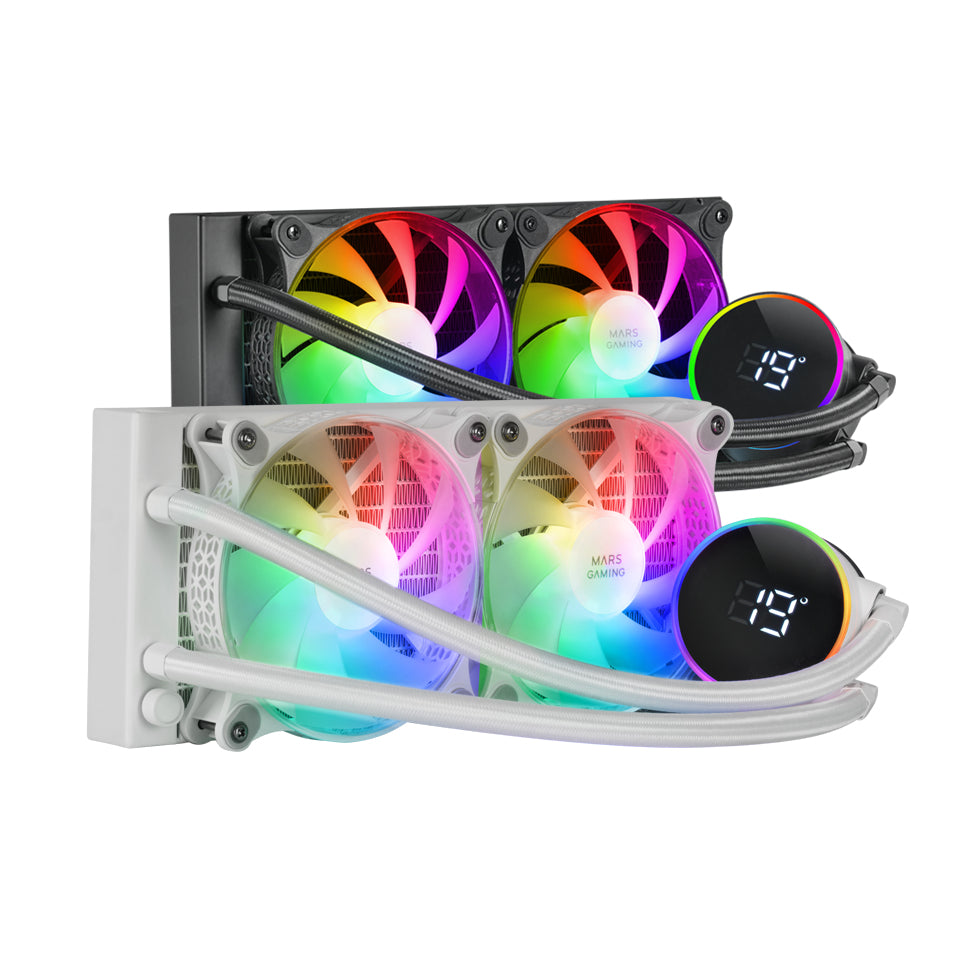 Mars Gaming ML-LCD240 Procesador Kit de refrigeración líquida 12 cm 1 pieza(s) (3)