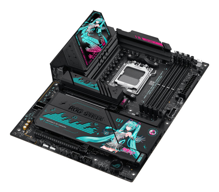 ASUS ROG STRIX X870E-H GAMING WIFI7 HATSUNE MIKU EDITION AMD X870E Zócalo AM5 ATX (7)