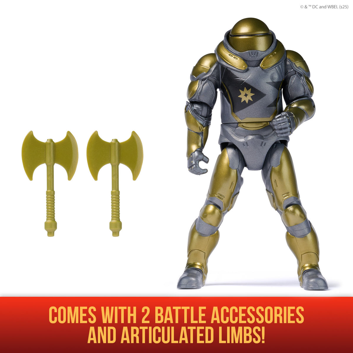 DC Comics SUP FGR 6in BattleAttack Feat Hammer GML