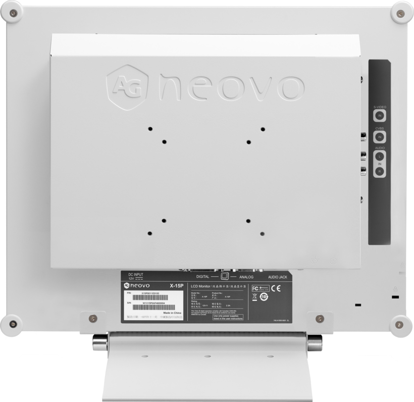 Monitor AG neovo X-15Ew blanco X15E00A1E0100 (2)