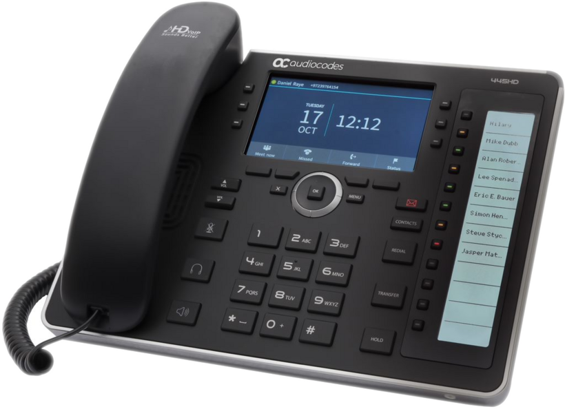 Teléfono AudioCodes 445HD IP IP445HDEG (2)