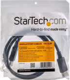 Startech DISPL1M - 2x Macho DP, Extensor Latches, Negro, Cable DisplayPort (3)