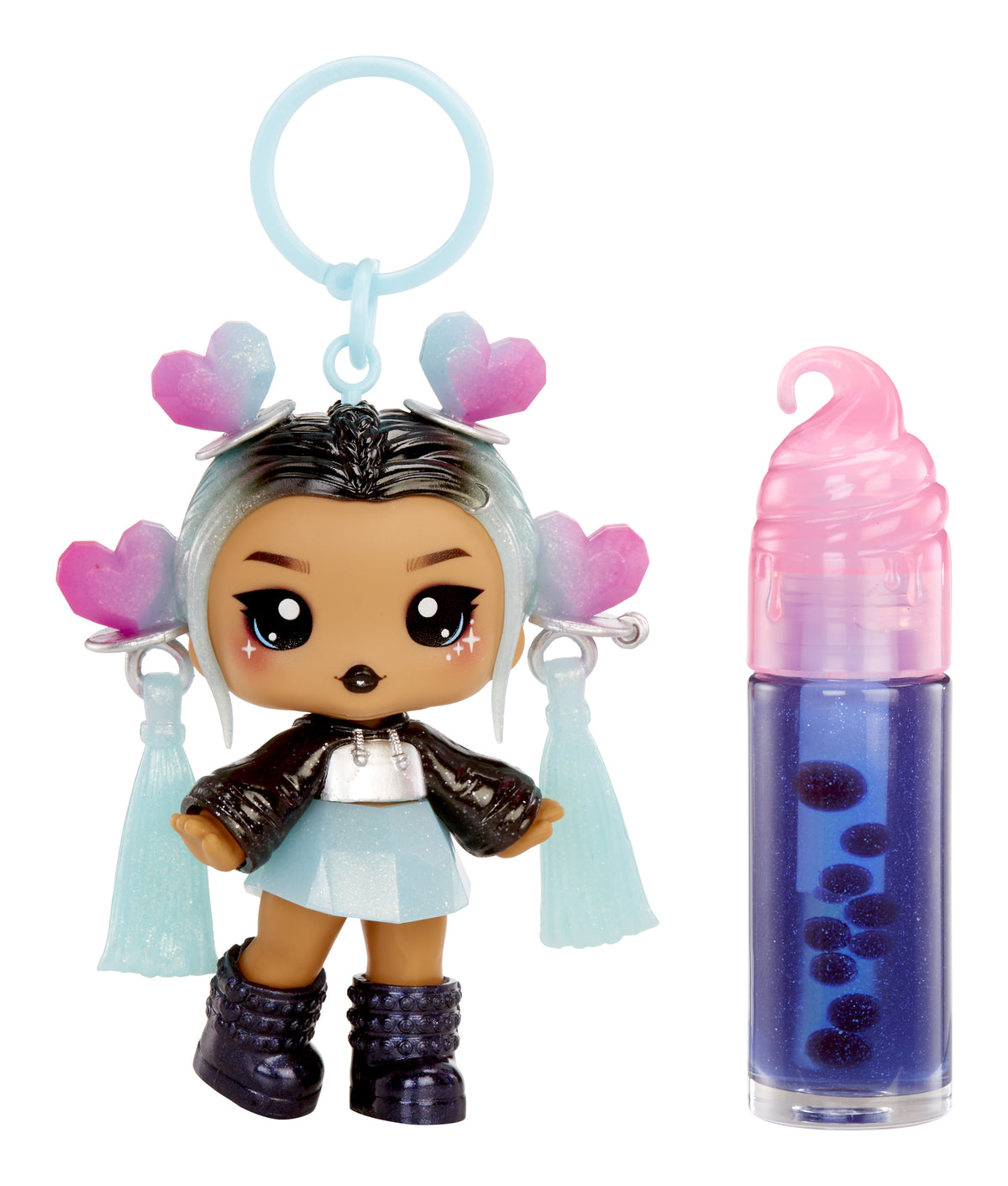 MGA Entertainment Yummiland Lip Gloss Doll Sour Sweeties - Nina Heartpop
