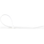 StarTech.com CBMZT8N presilla Brida reutilizable Nylon, Plástico Blanco 100 pieza(s) (5)