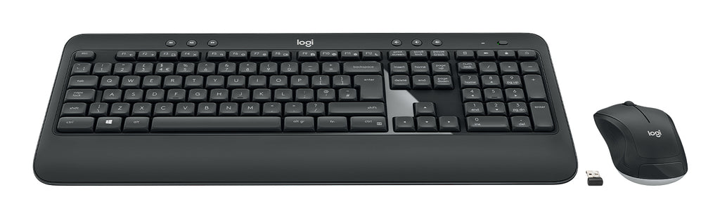 Logitech MK540 Advanced teclado Ratón incluido Universal RF inalámbrico QWERTZ Húngaro Negro (4)