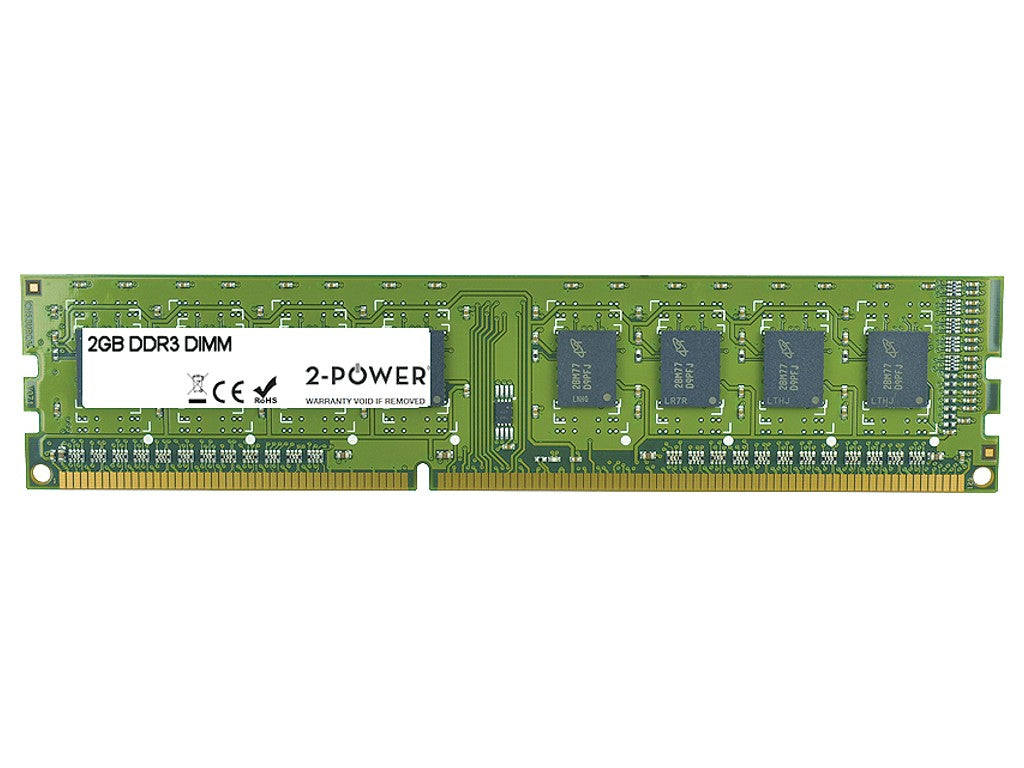 2-Power 2P-SNP1N7HKC/2G módulo de memoria 2 GB 1 x 2 GB DDR3 240-pin DIMM