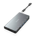 AISENS ASUC-8P015-GR base para portátil y replicador de puertos Alámbrico USB 3.2 Gen 1 (3.1 Gen 1) Type-C (2)