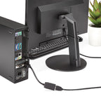 StarTech.com DP2HDMI adaptador de cable de vídeo 0,24 m HDMI tipo A (Estándar) Negro (6)