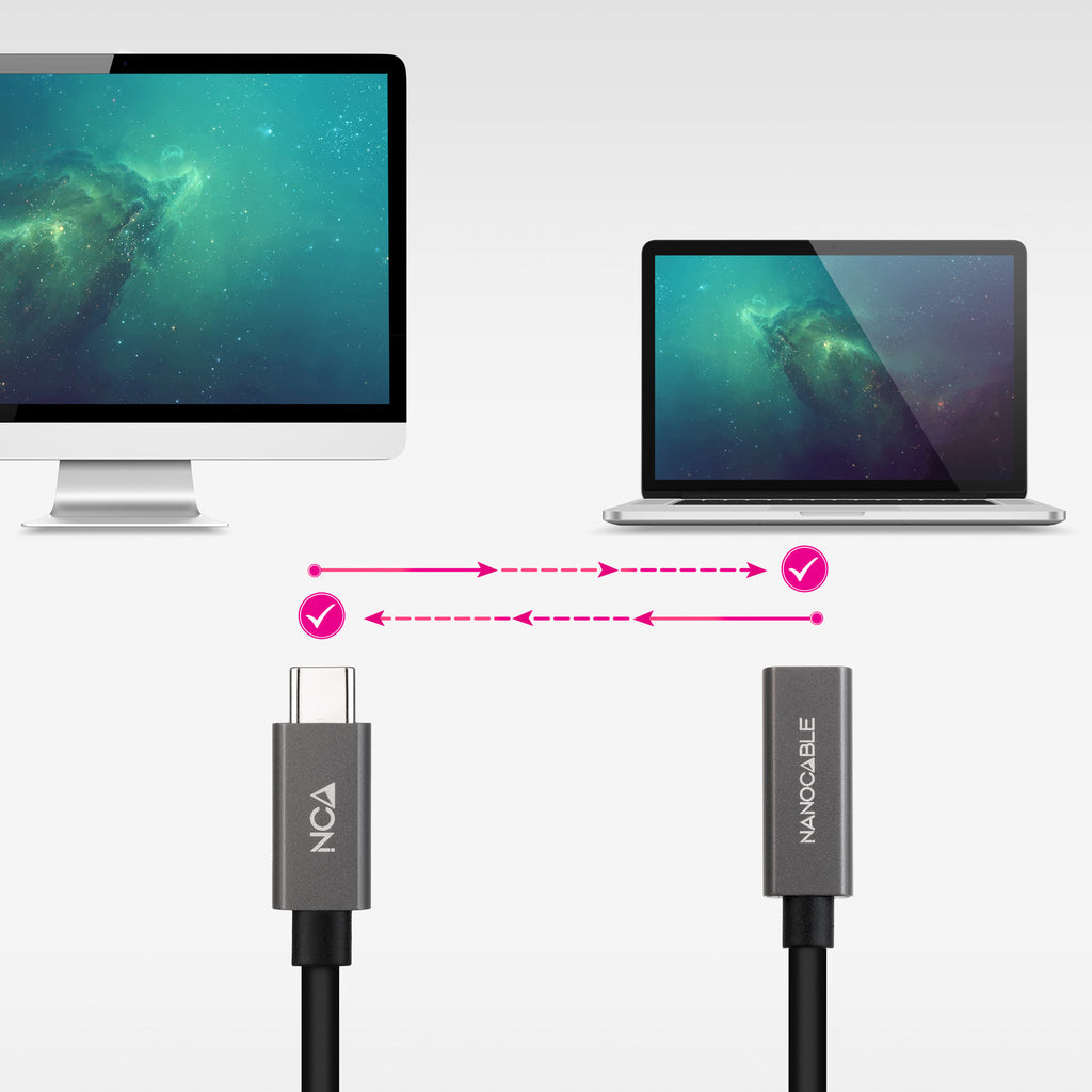 Nanocable 10.01.4400 cable USB USB 3.2 Gen 2x2 0,5 m USB C 20 Gbit/s (6)