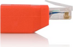 Startech C6CROSSOVER - Adaptador de cruce, RJ-45 (M) a RJ-45 (H), CAT 6, rojo (2)