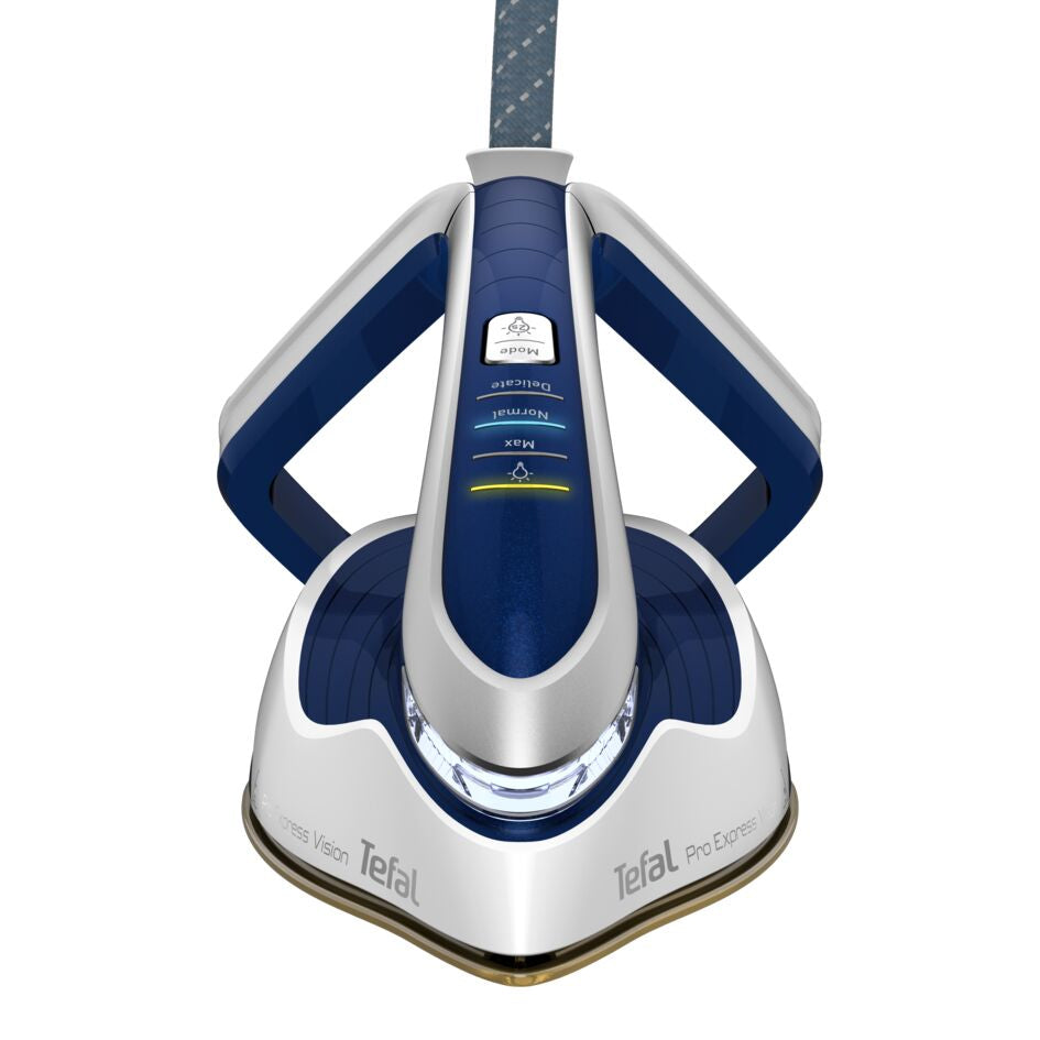 Tefal Pro Express Vision GV9812 3000 W 1,1 L Durilium AirGlide Autoclean soleplate Azul, Blanco (6)