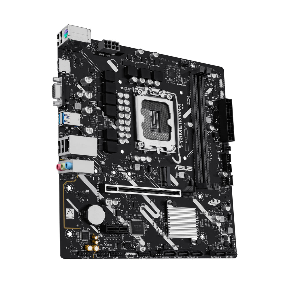 ASUS PRIME H810M-K Intel H810 LGA 1851 (Socket V1) micro ATX (4)