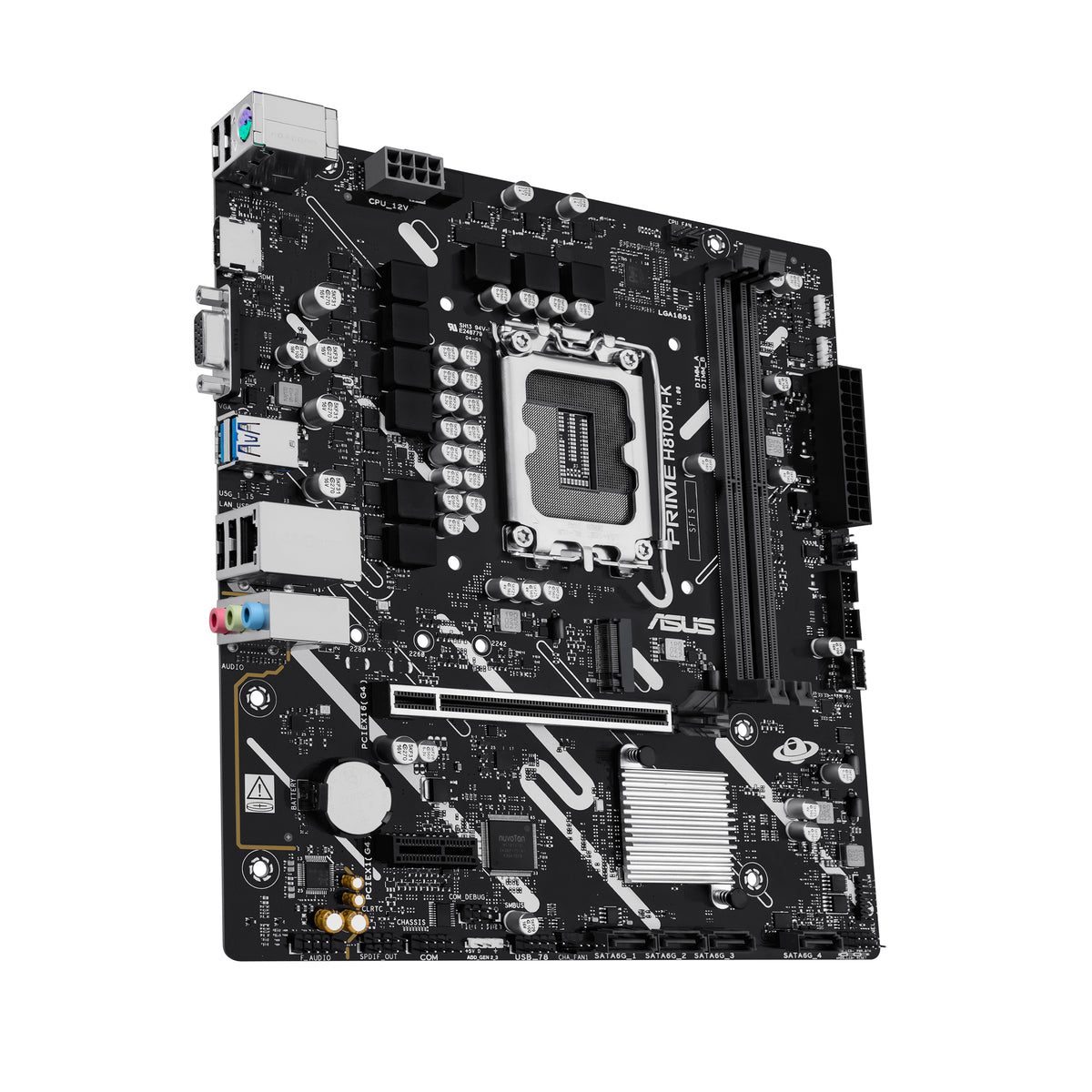 ASUS PRIME H810M-K Intel H810 LGA 1851 (Socket V1) micro ATX (4)