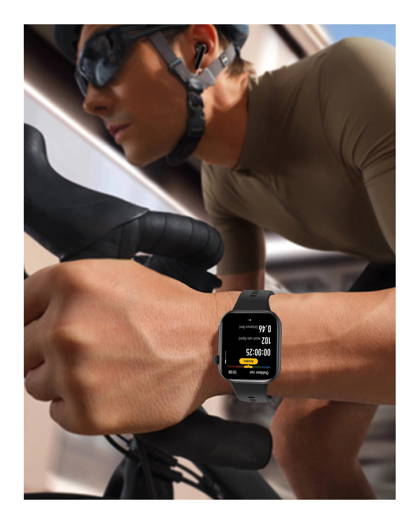 Honor InfoWear Watch 2i 4,7 cm (1.85") AMOLED 49.7 mm Digital 390 x 450 Pixeles Pantalla táctil Negro (3)