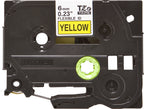Brother TZE-FX611 cinta para impresora de etiquetas Negro sobre amarillo (3)