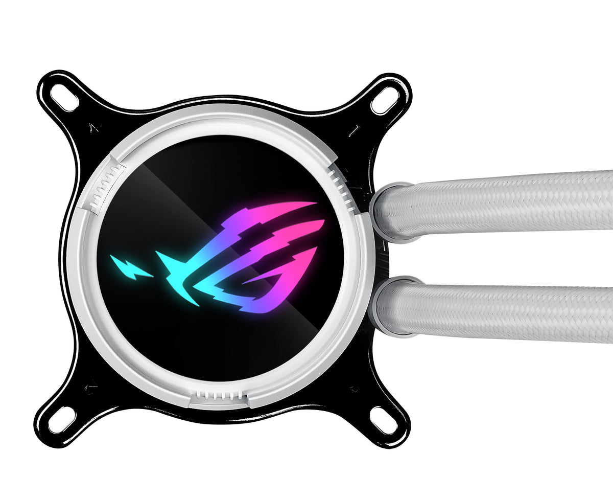 ASUS ROG Strix LC III 360 ARGB White Edition Procesador Sistema de refrigeración líquida todo en uno 12 cm Blanco (6)
