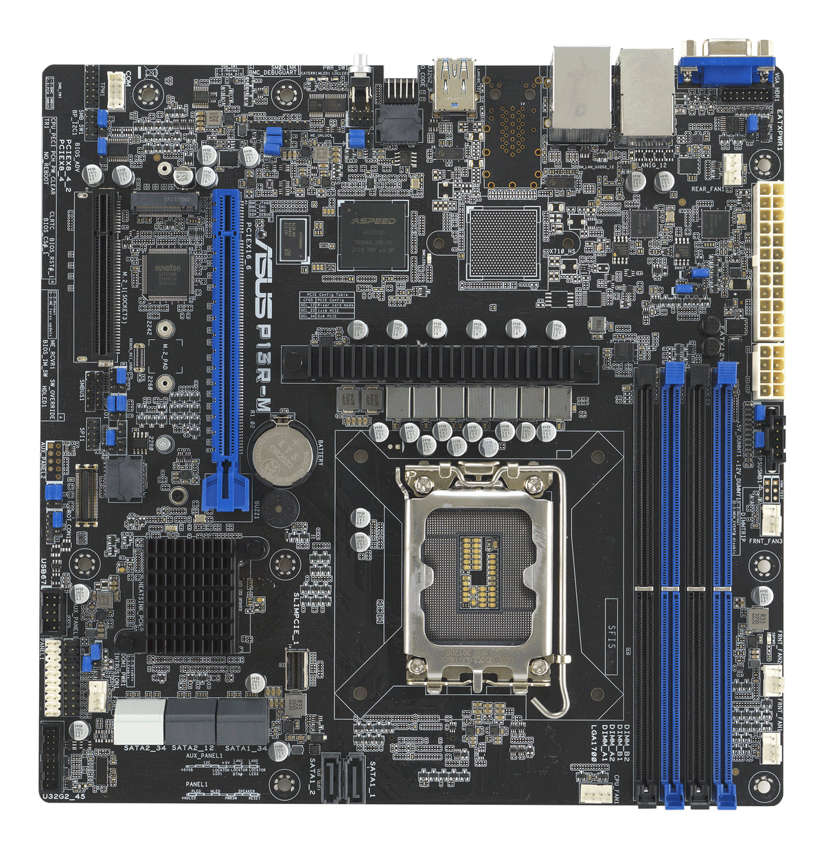 Placa base - micro ATX - Socket LGA1700 - C262 Chipset - USB 3.2 Gen 1