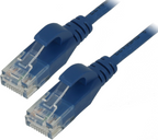 Cable patch RJ45 U/UTP Cat6a 3 m azul (2)