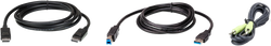 Cable ATEN KVM DP, USB, audio 1,8 m