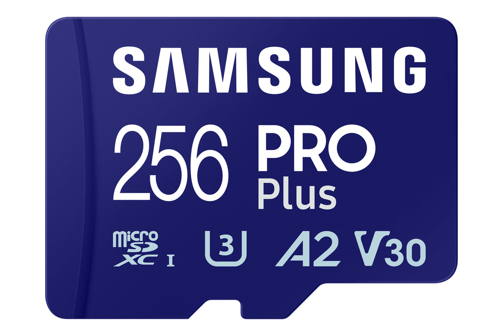 Samsung Tarjeta microSDXC PRO Plus 256 GB UHS-I U3 (MB-MD256SA/EU)
