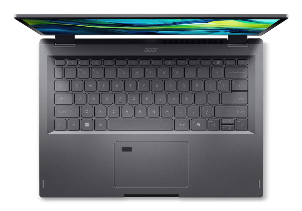 Acer Aspire Spin 14 ASP14-52MTN-75Q5 Intel Core Ultra 7 155U Híbrido (2-en-1) 35,6 cm (14") Pantalla táctil WUXGA 16 GB LPDDR5x-SDRAM 1 TB SSD Wi-Fi 6 (802.11ax) Windows 11 Home Gris (8)