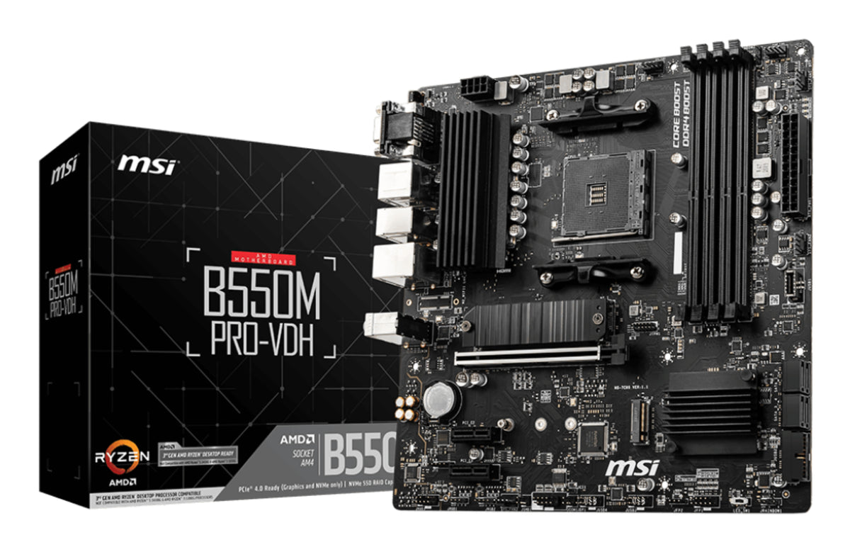 MSI B550M PRO-VDH placa base AMD B550 Zócalo AM4 micro ATX (2)