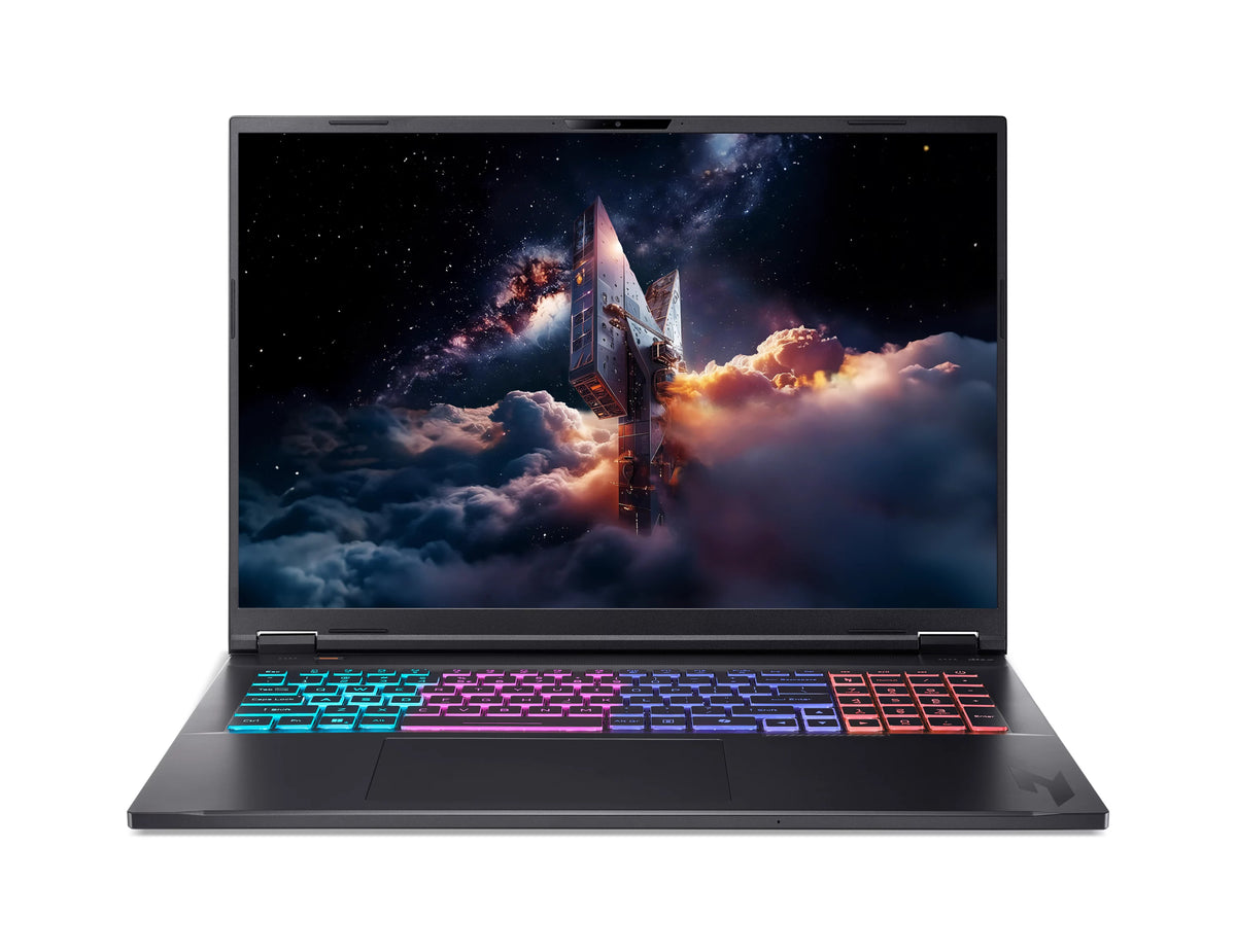 Acer Nitro 18 AI AMD AN18-61-R8HK Copilot+ PC AMD Ryzen AI 9 365 Portátil 45,7 cm (18") WQXGA 32 GB DDR5-SDRAM 1 TB SSD NVIDIA GeForce RTX 5060 Wi-Fi 6E (802.11ax) Windows 11 Home Negro QWERTZ Alemán (2)