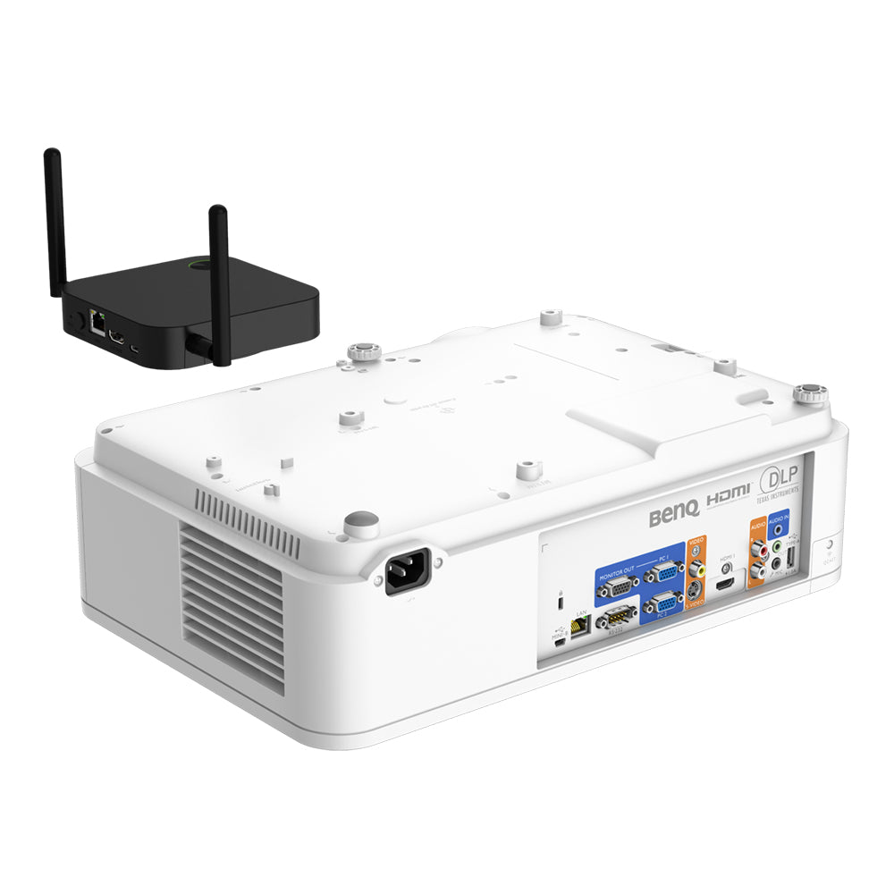 BenQ LW820ST Proyector de alcance estándar 3600 lúmenes ANSI DLP WXGA (1280x800) Blanco (9)