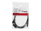 Equip 128437 adaptador de cable de vídeo 3 m USB Tipo C HDMI + USB Type-C Negro (5)