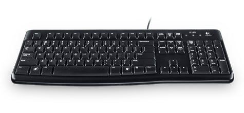 Logitech Keyboard K120 for Business teclado Universal USB QWERTZ Checa Negro (2)
