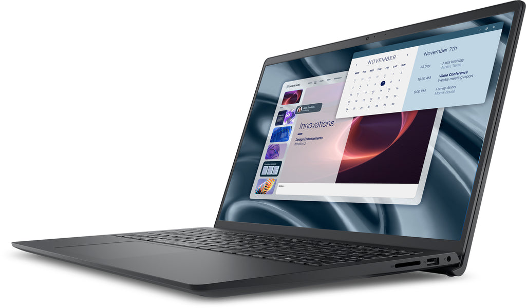 DELL Pro 15 Essential PV15255 AMD Ryzen™ 3 7320U Portátil 39,6 cm (15.6") Full HD 8 GB LPDDR5-SDRAM 512 GB SSD Wi-Fi 5 (802.11ac) Windows 11 Pro Negro QWERTZ Alemán (5)