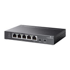 TP-Link TL-SG1005P-PD switch Gigabit Ethernet (10/100/1000) Energía sobre Ethernet (PoE) Negro (4)