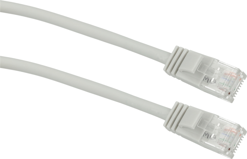 Cable patch RJ45 U/UTP Cat6a 20 m gris (4)