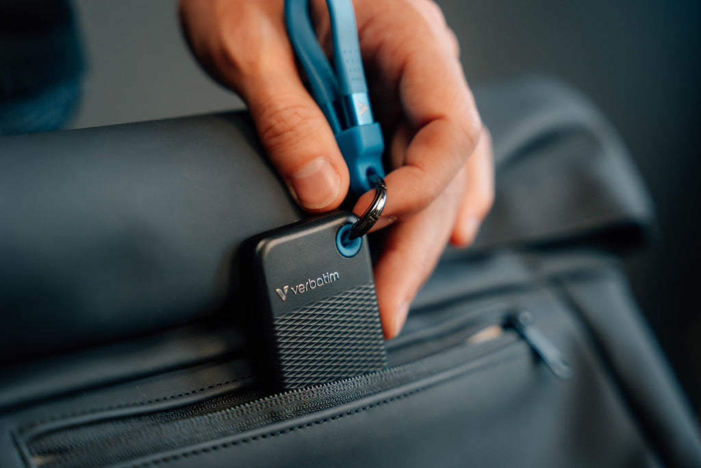 Verbatim Pocket SSD 2 TB USB Tipo C 3.2 Gen 2 (3.1 Gen 2) Negro, Azul