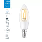 Philips 8718699787196 - Bombilla con filamento LED, forma: C35, E14, 4.9 W