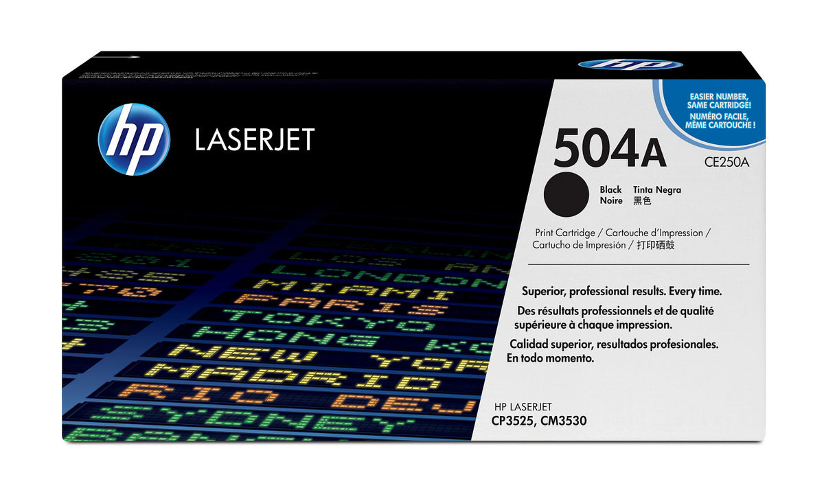 HP 504A Black Original LaserJet Toner Cartridge cartucho de tóner 1 pieza(s) (2)